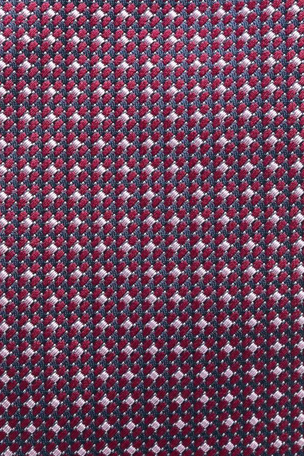 SILK TIE BOSS - 604 BORDEAUX
